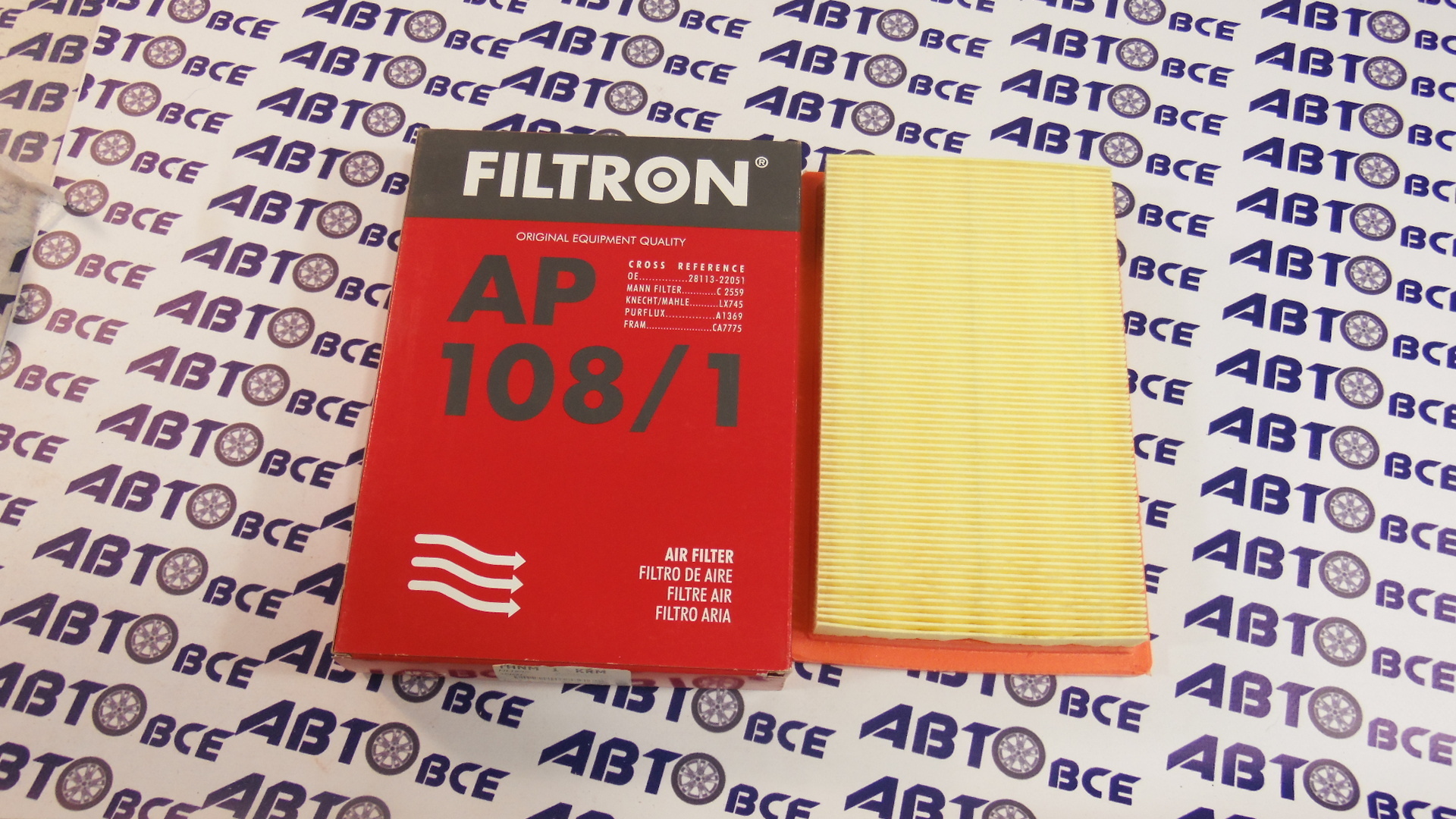 Фильтр воздушный AP1081 FILTRON